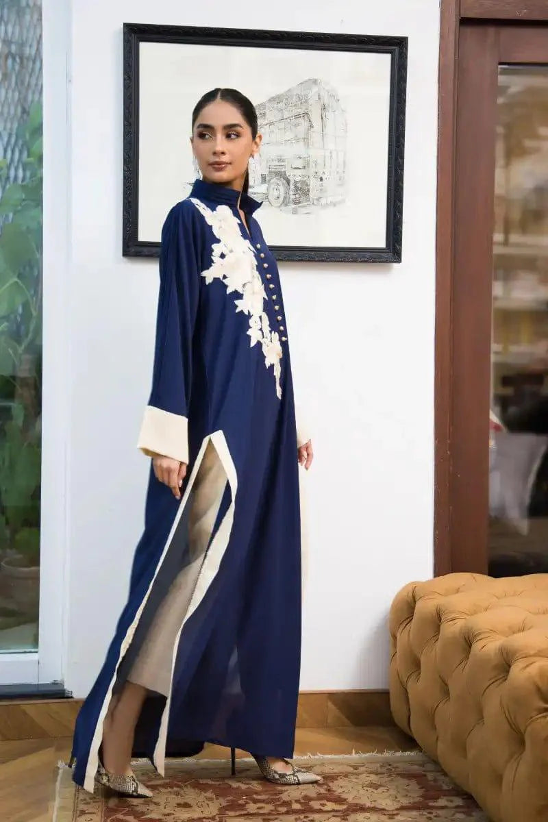 Shehrnaz - SHK-1105 - Navy Blue