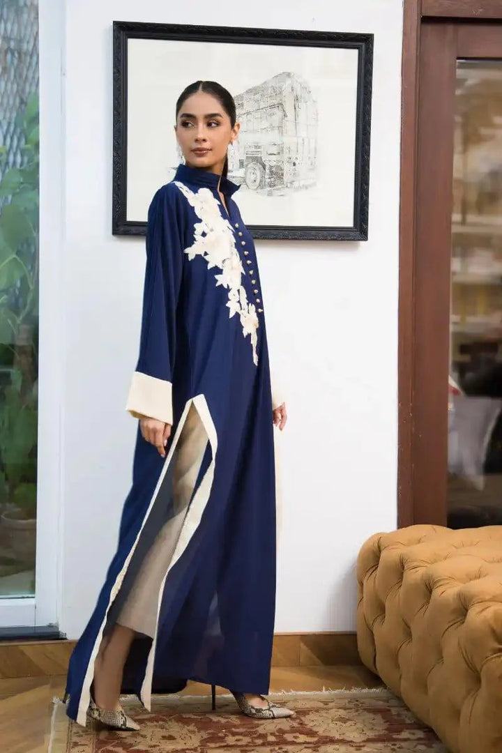 Shehrnaz - SHK-1105 - Navy Blue