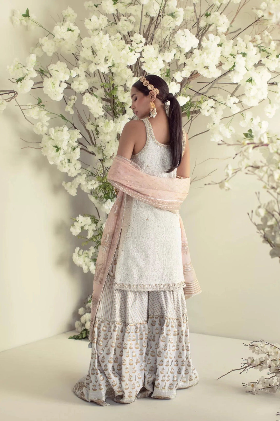 Shehrnaz - SHK-964 - Light Blue - Embroidered - 3 Piece
