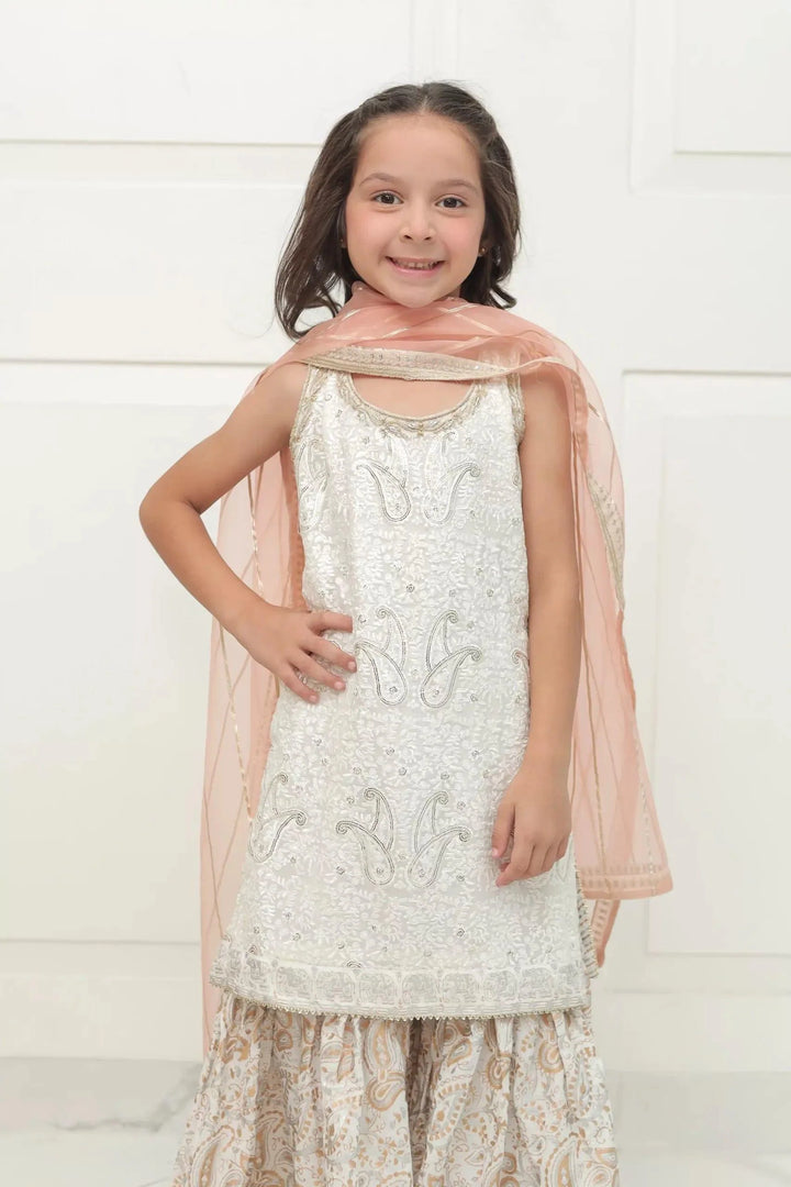 Shehrnaz - SHKK-978 - White - Embroidered - 3 Piece