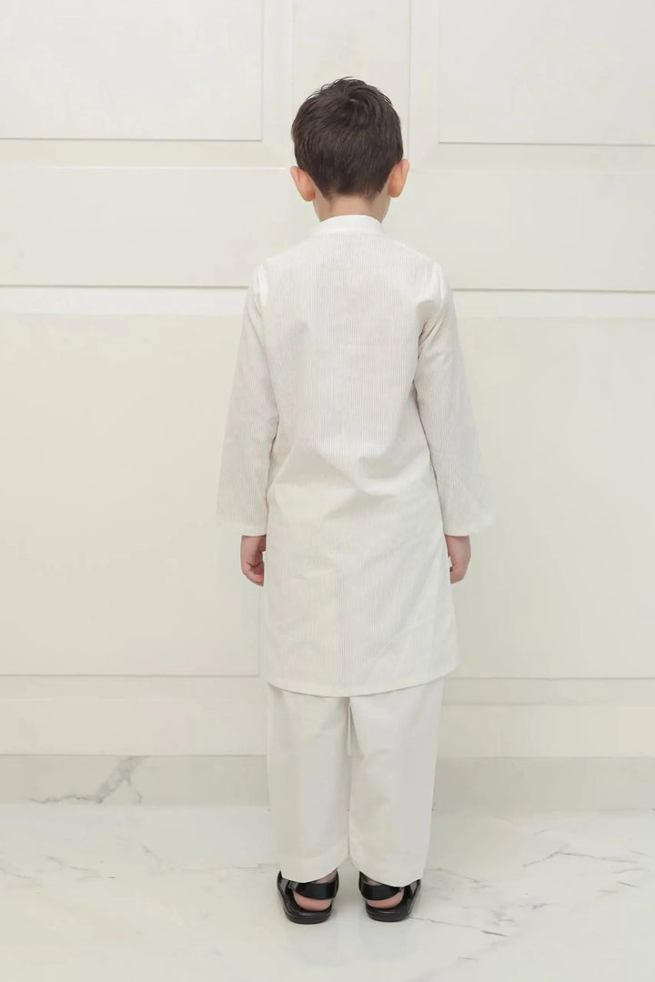 Shehrnaz - SHKK-984 - White - Block Print - 2 Piece