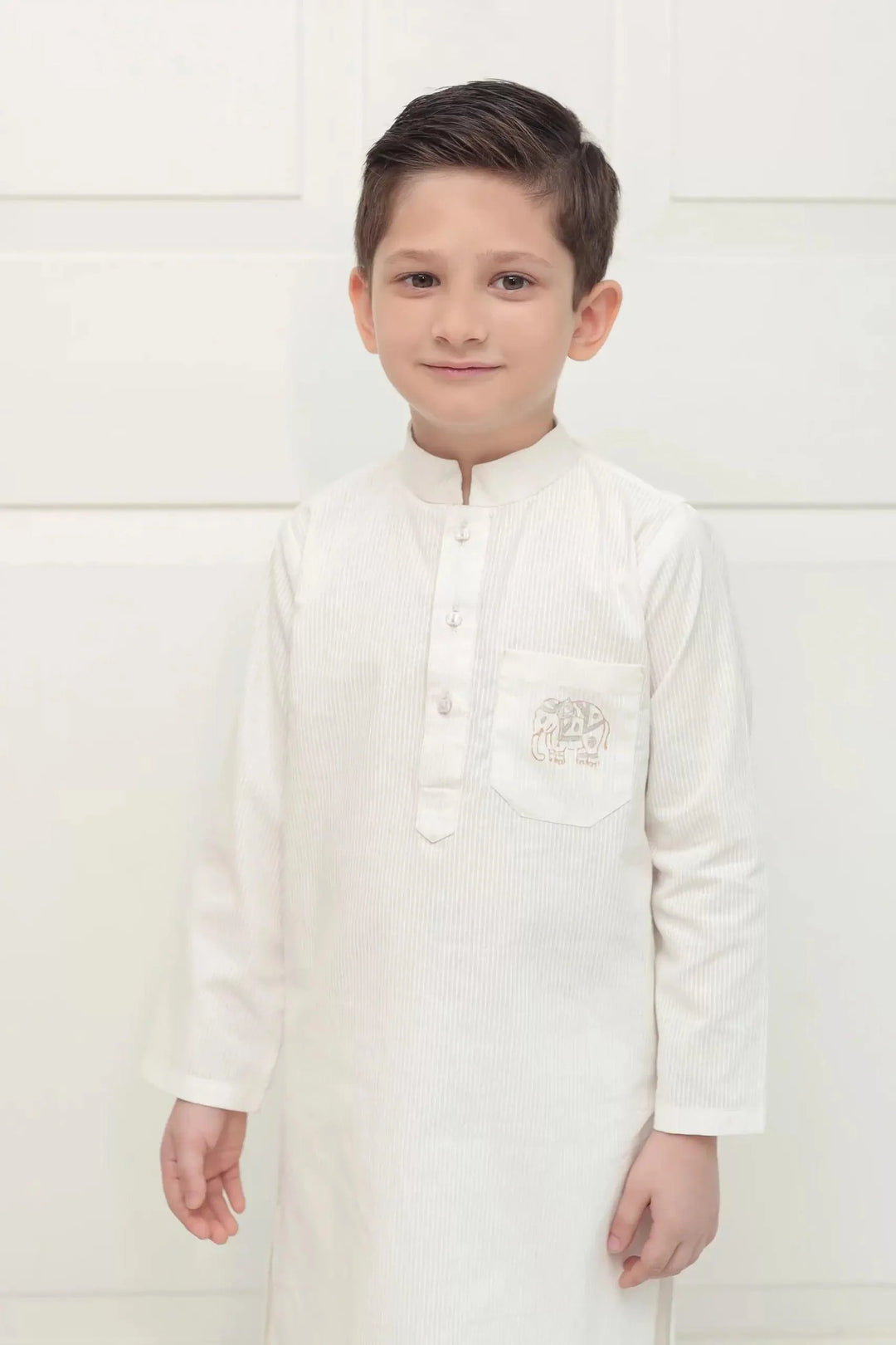 Shehrnaz - SHKK-984 - White - Block Print - 2 Piece