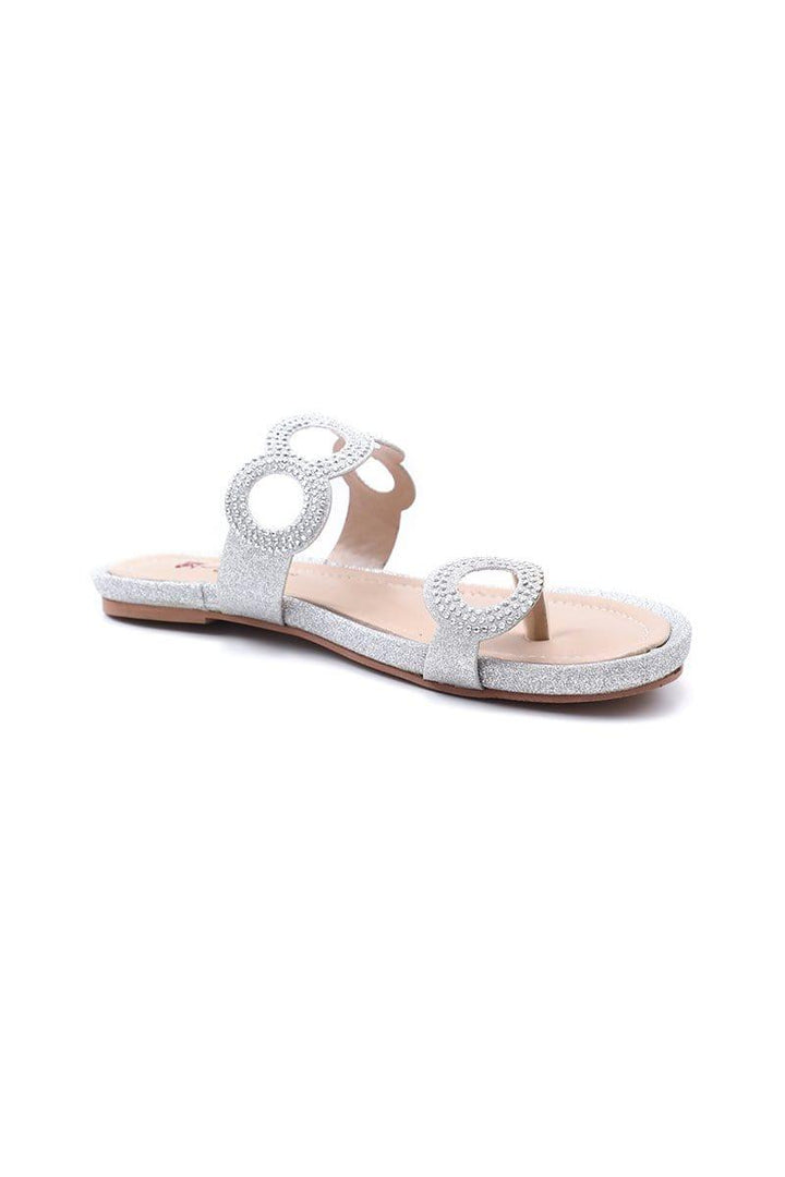 Milli Shoes - Silver Flats - 5504