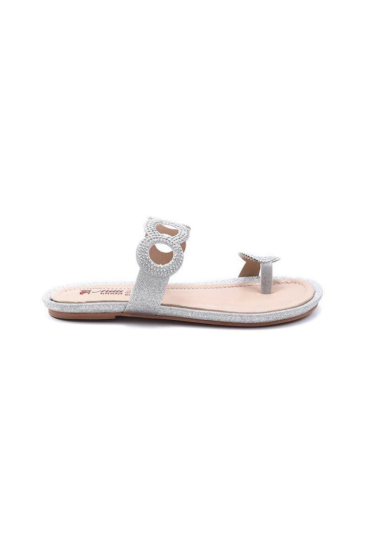 Milli Shoes - Silver Flats - 5504
