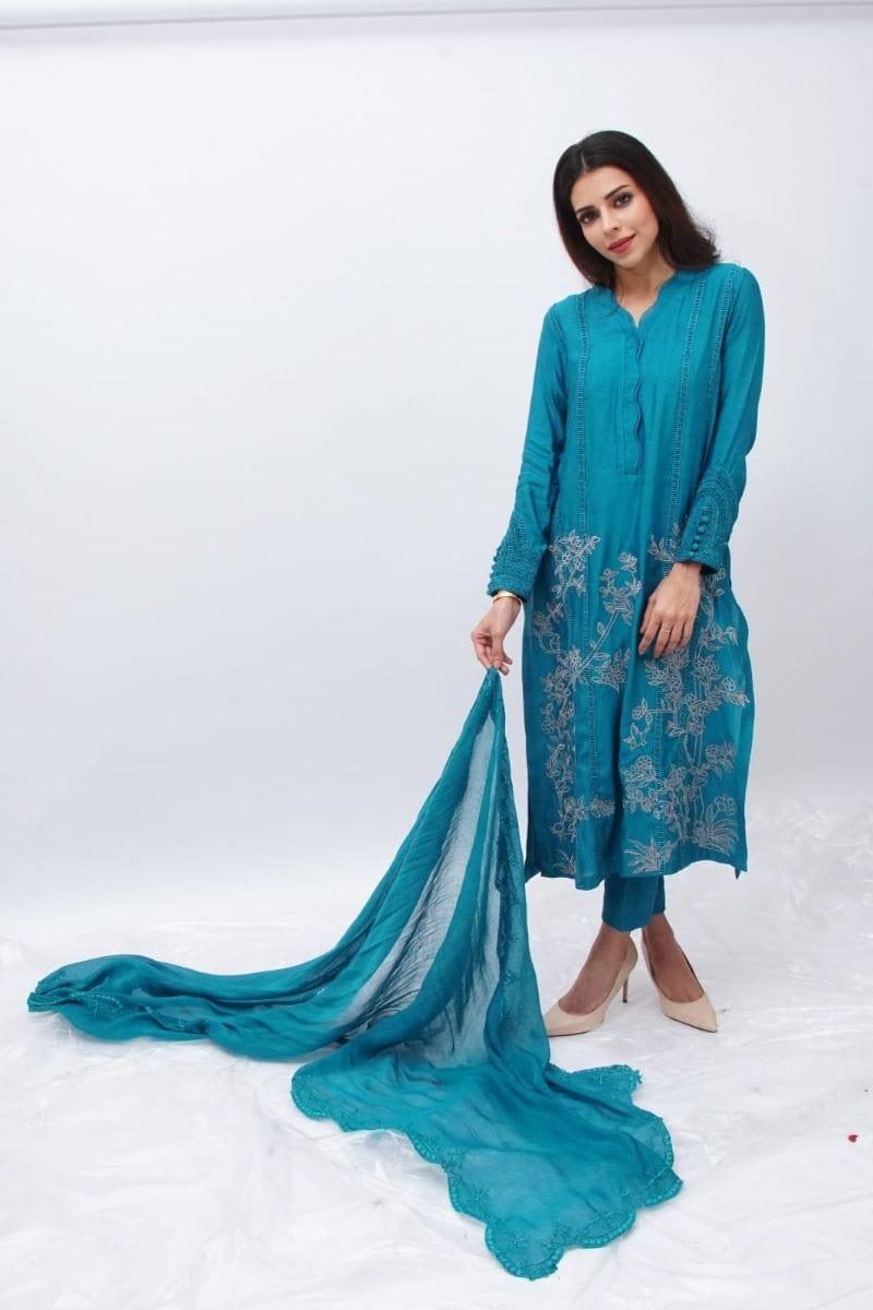 Urooj Atelier - Bright Spring - 3 Piece - ES 009