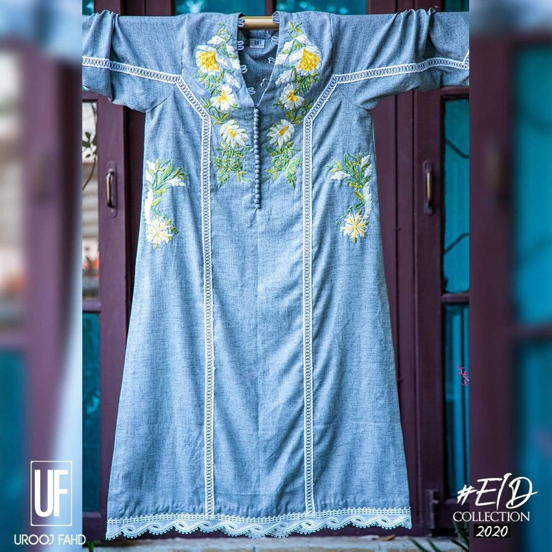 Urooj Atelier - Irish Grey - 3 PC