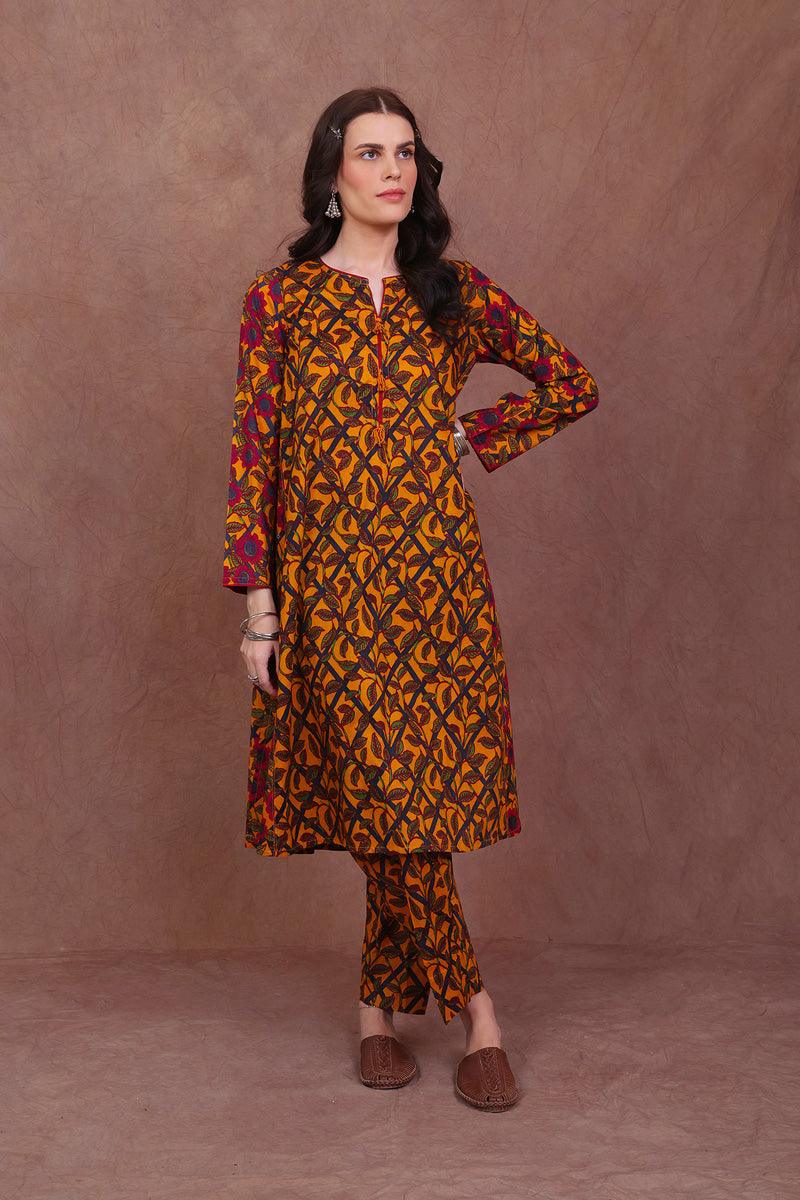 Generation - Sun Flower 2 Piece Suit - Mustard - Studio by TCS