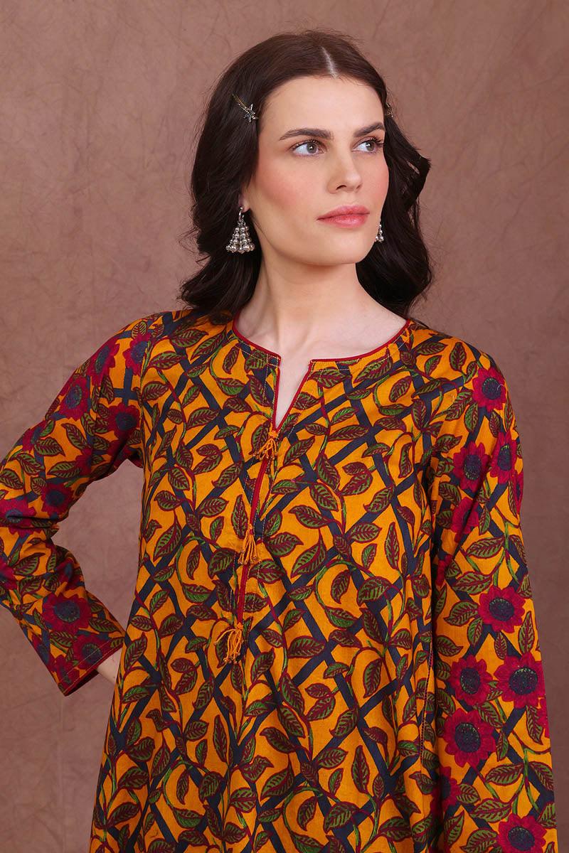 Generation - Sun Flower 2 Piece Suit - Mustard - Studio by TCS