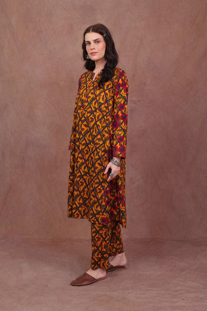 Generation - Sun Flower 2 Piece Suit - Mustard - Studio by TCS