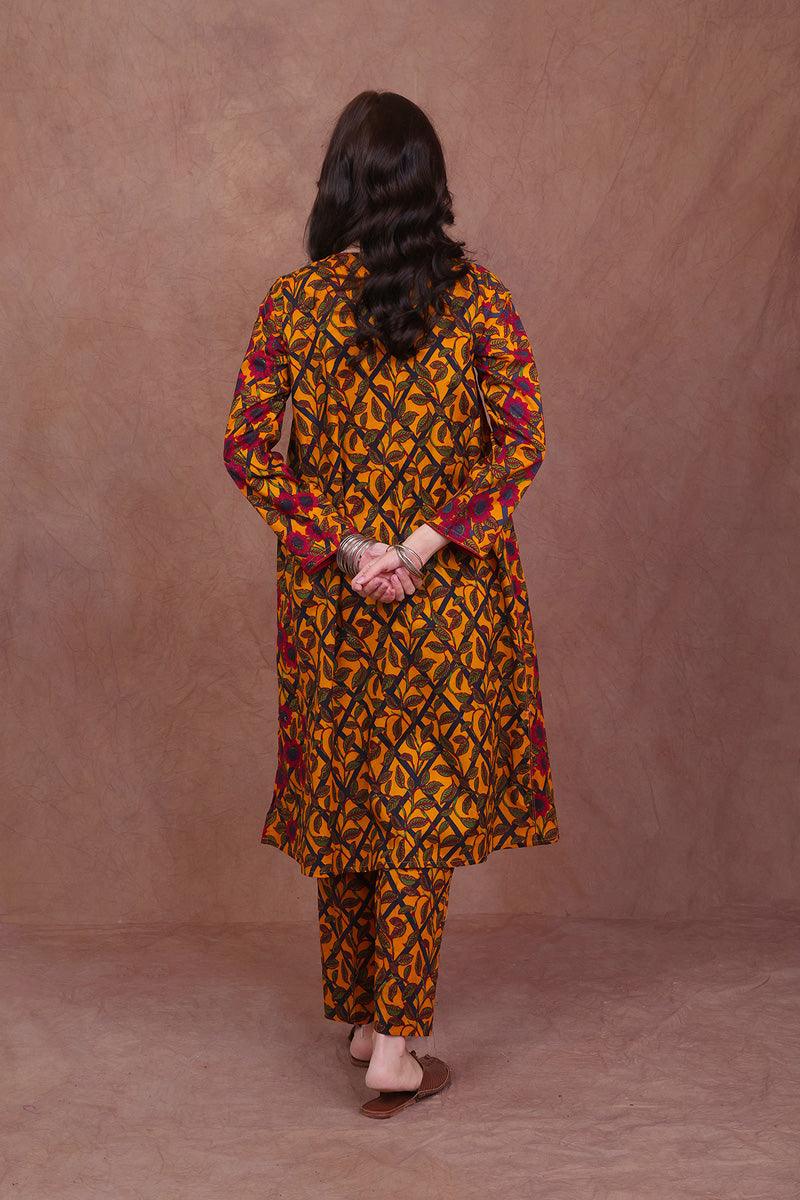 Generation - Sun Flower 2 Piece Suit - Mustard - Studio by TCS