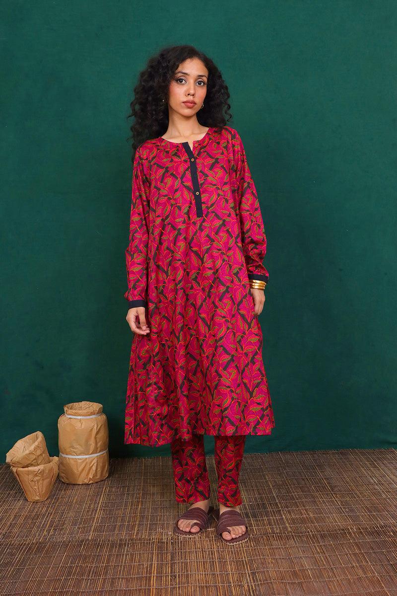 Generation - Sun Flower 2 Piece Suit - Plum - Studio by TCS