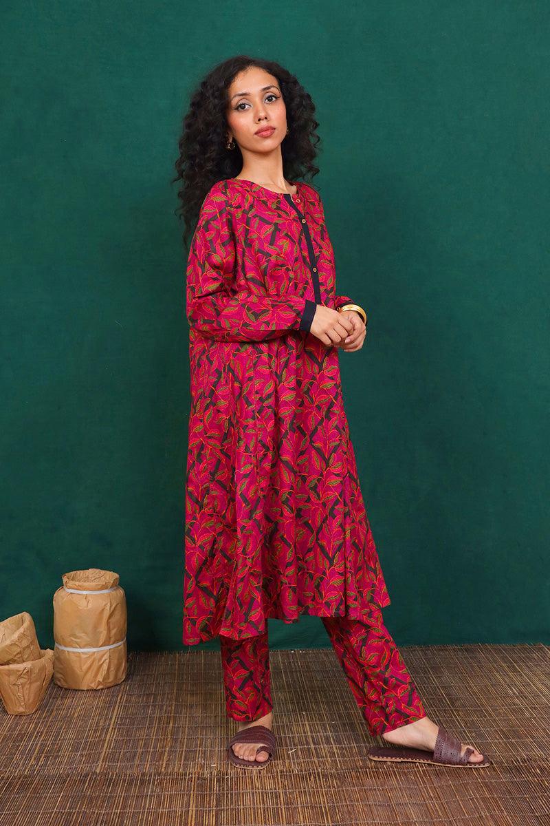 Generation - Sun Flower 2 Piece Suit - Plum - Studio by TCS