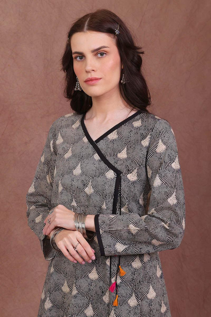 Generation - Art Deco Dress - Black - Studio by TCS