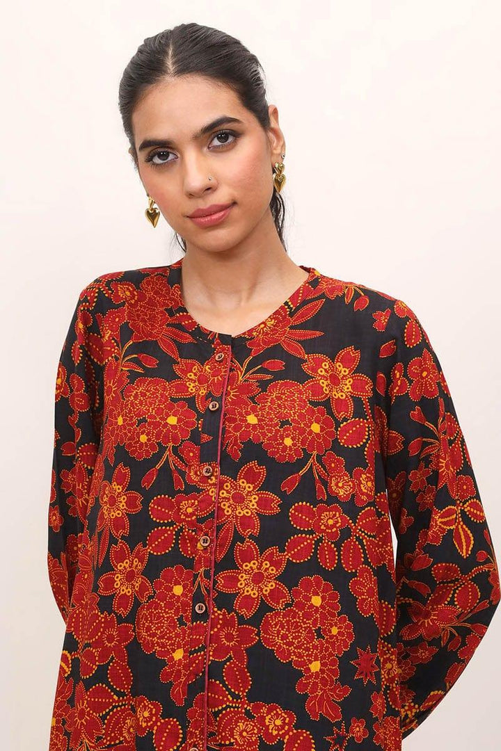 Generation - Brazilian Florals 2 Piece Set - Black - Studio by TCS
