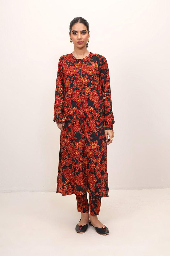 Generation - Brazilian Florals 2 Piece Set - Black - Studio by TCS