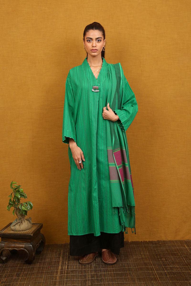 Generation - 2 Piece Balochi Kaleidscope Collection - Green - Studio by TCS
