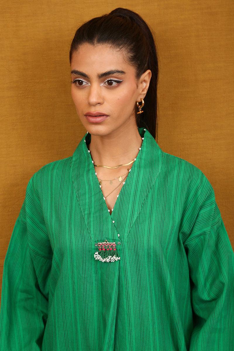 Generation - 2 Piece Balochi Kaleidscope Collection - Green - Studio by TCS