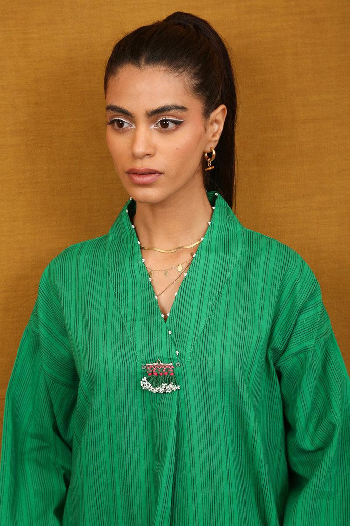 Generation - 2 Piece Balochi Kaleidscope Collection - Green - Studio by TCS