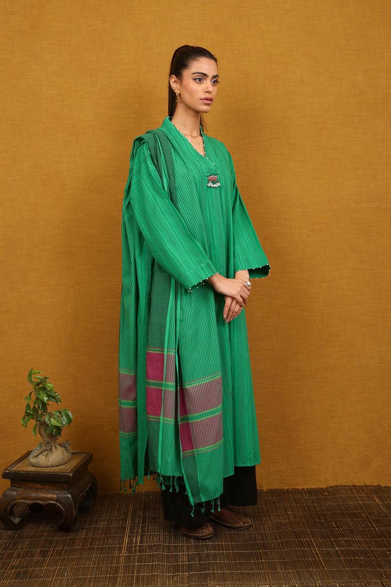 Generation - 2 Piece Balochi Kaleidscope Collection - Green - Studio by TCS
