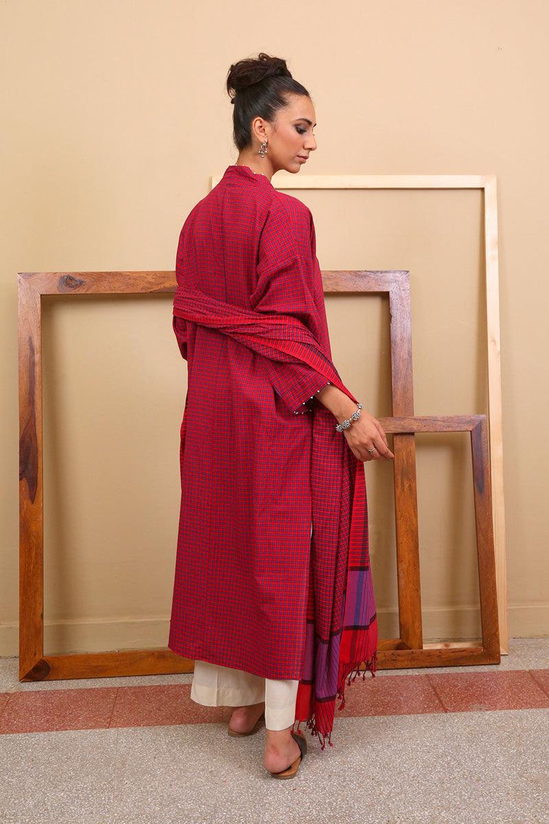 Generation - 2 Piece Balochi Kaleidscope Collection - Red - Studio by TCS