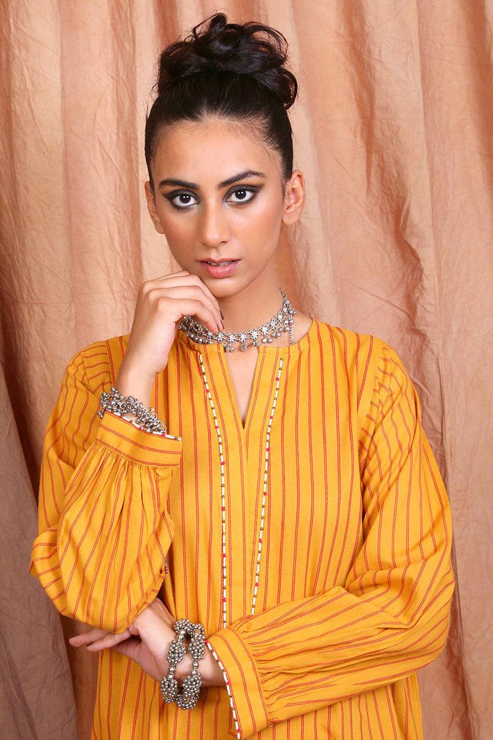 Generation - 2 Piece Balochi Kaleidscope Collection - Yellow - Studio by TCS