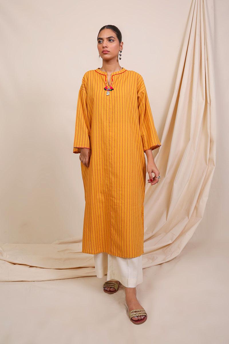 Generation - 1 Piece Balochi Kaleidscope Collection - Yellow - Studio by TCS