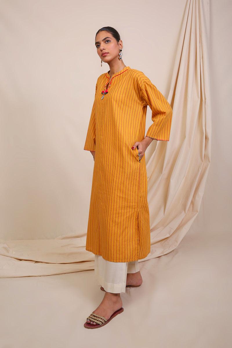 Generation - 1 Piece Balochi Kaleidscope Collection - Yellow - Studio by TCS