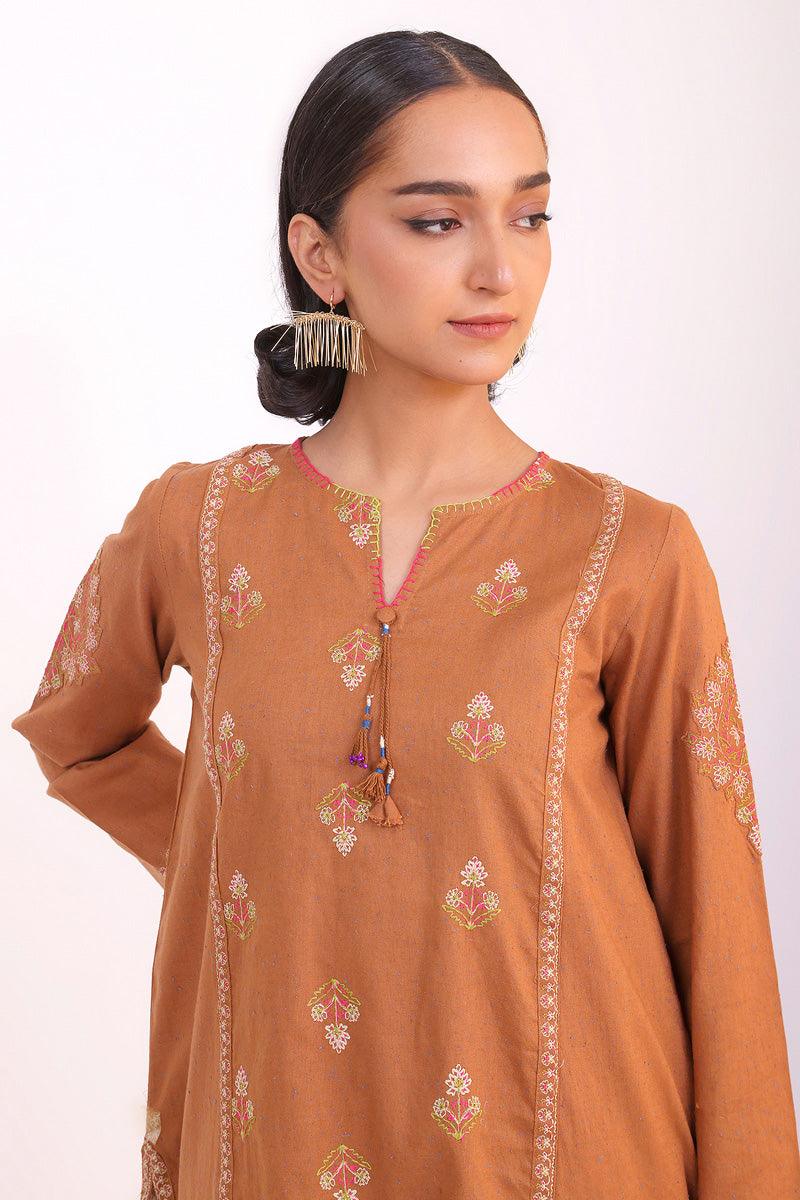 Generation - Kanni 2 Piece Suit - Brown - Studio by TCS