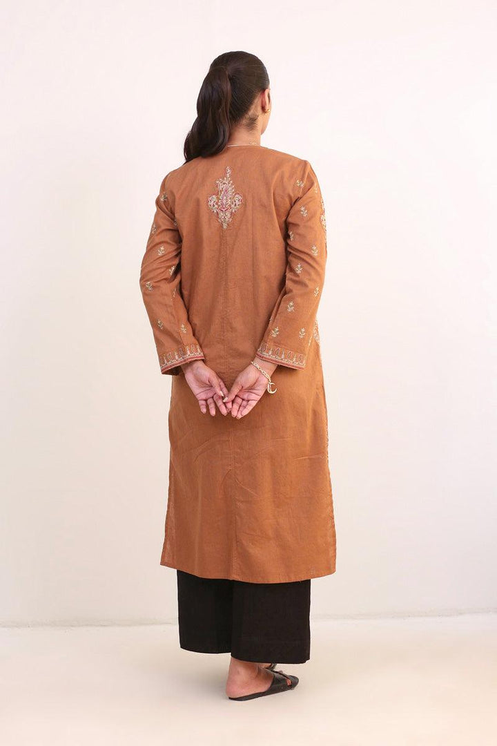 Generation - Kanni Embroidered Shirt - Mustard - Studio by TCS