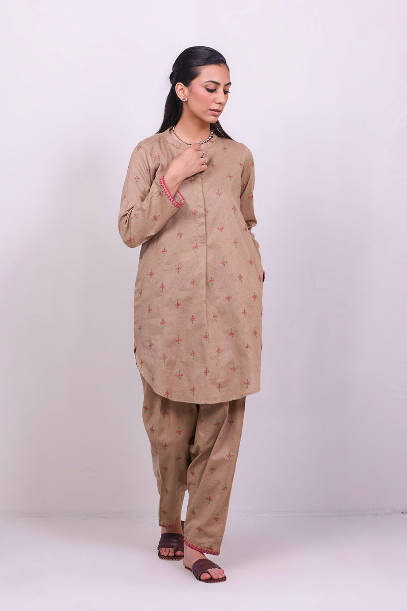 Generation - Kanni 2 Piece Suit - Beige - Studio by TCS