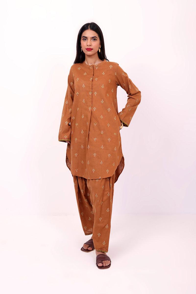 Generation - 2- Piece Kanni Set - Mustard - Studio by TCS