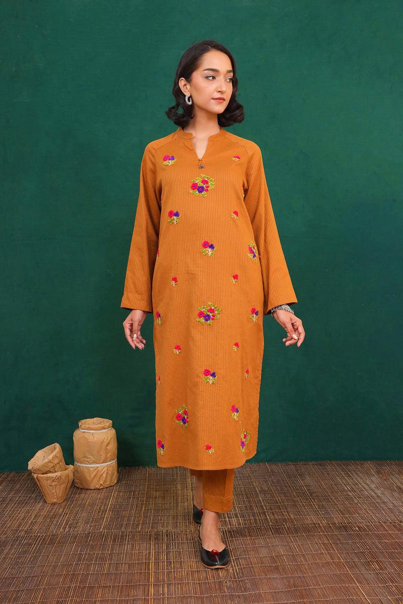 Generation - Exotic Blooms 2 Piece - Mustard - Studio by TCS