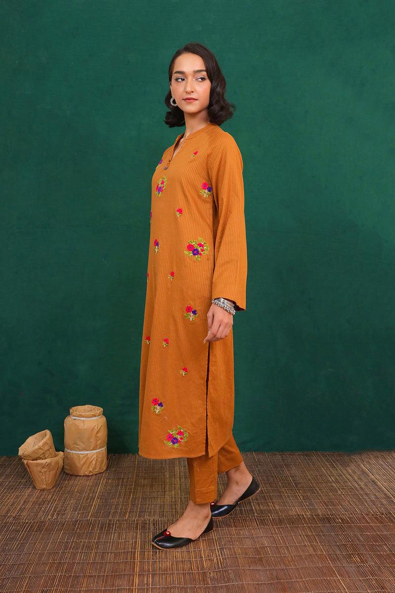 Generation - Exotic Blooms 2 Piece - Mustard - Studio by TCS