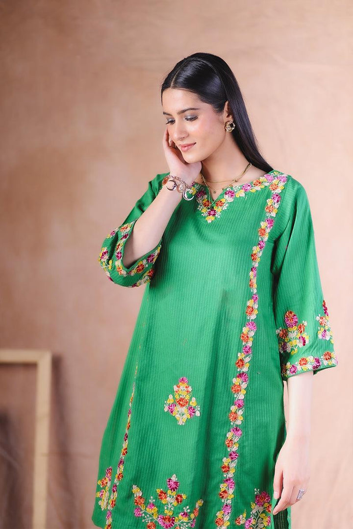 Generation - Exotic Blooms 2 Piece - Green - Studio by TCS