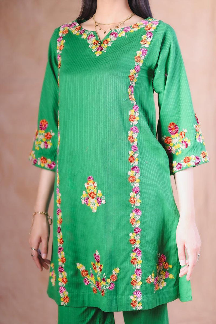 Generation - Exotic Blooms 2 Piece - Green - Studio by TCS