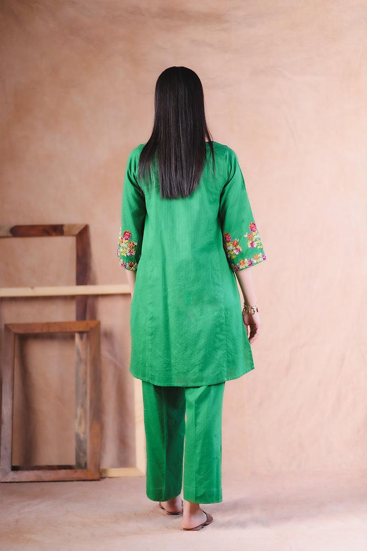 Generation - Exotic Blooms 2 Piece - Green - Studio by TCS