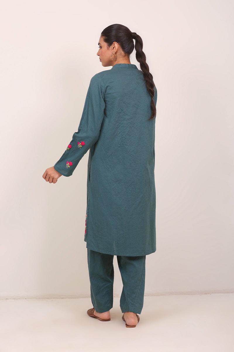 Generation - Exotic Blooms 2 Piece - Teal - Studio by TCS