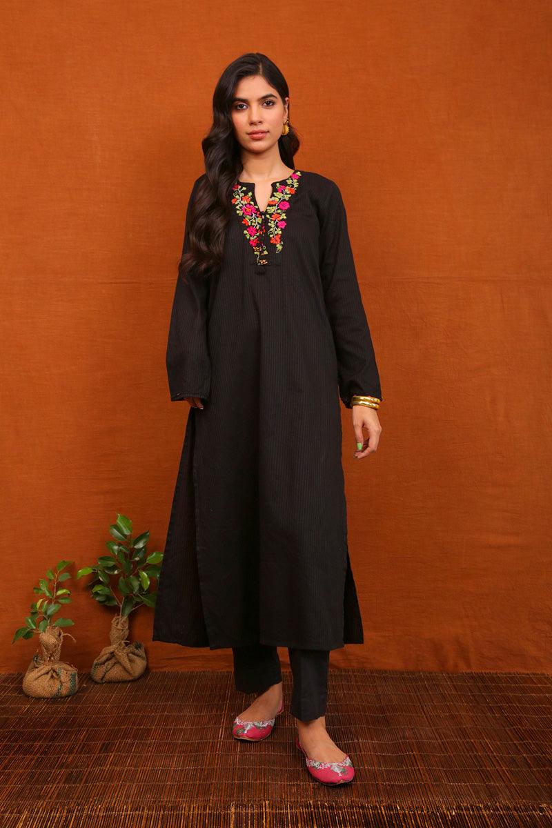 Generation - Exotic Blooms Shirt - Black - Studio by TCS