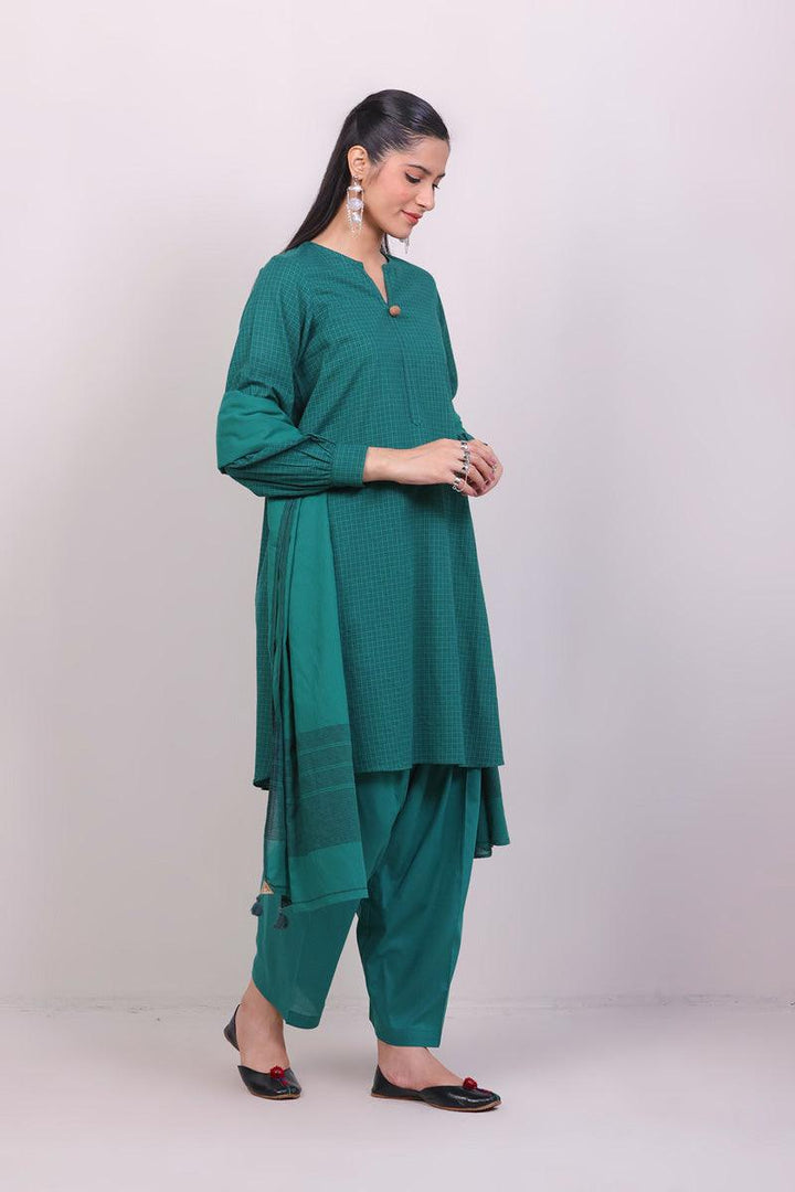 Generation - Terz Printed Suit - Green - Studio by TCS