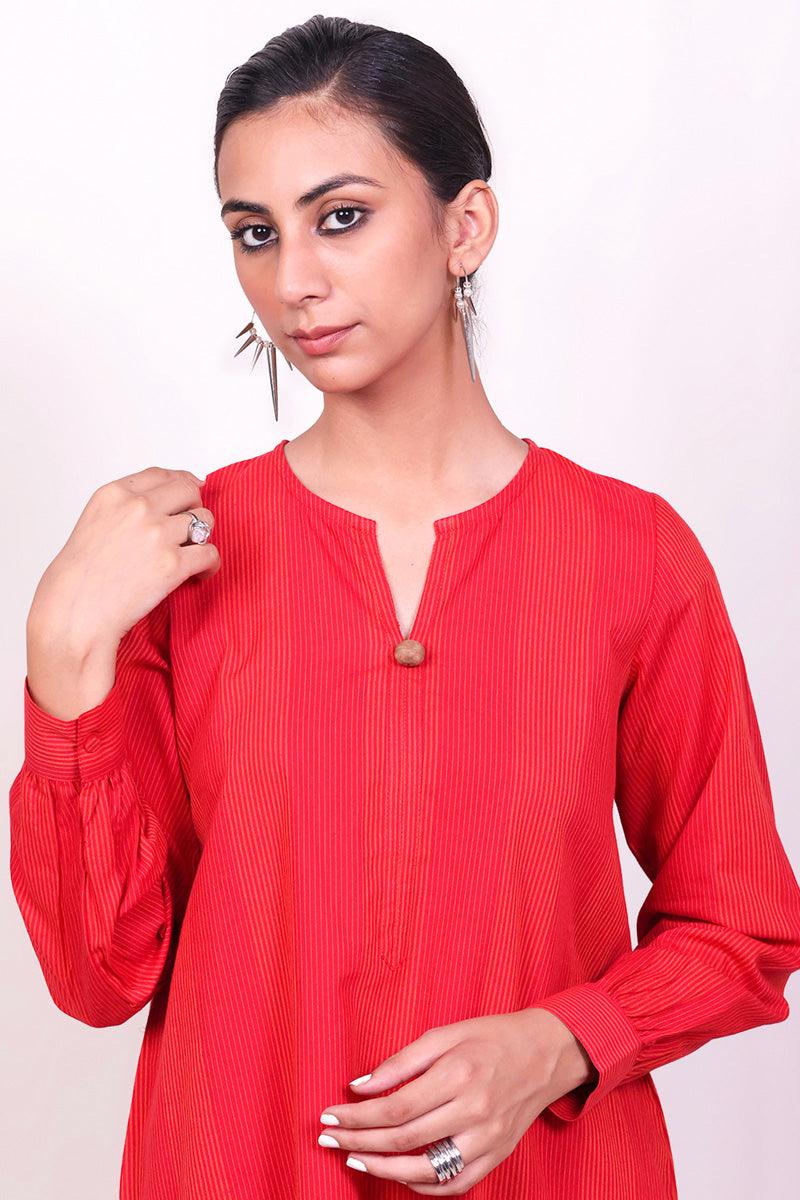 Generation - Terz Printed Suit - Red - Studio by TCS