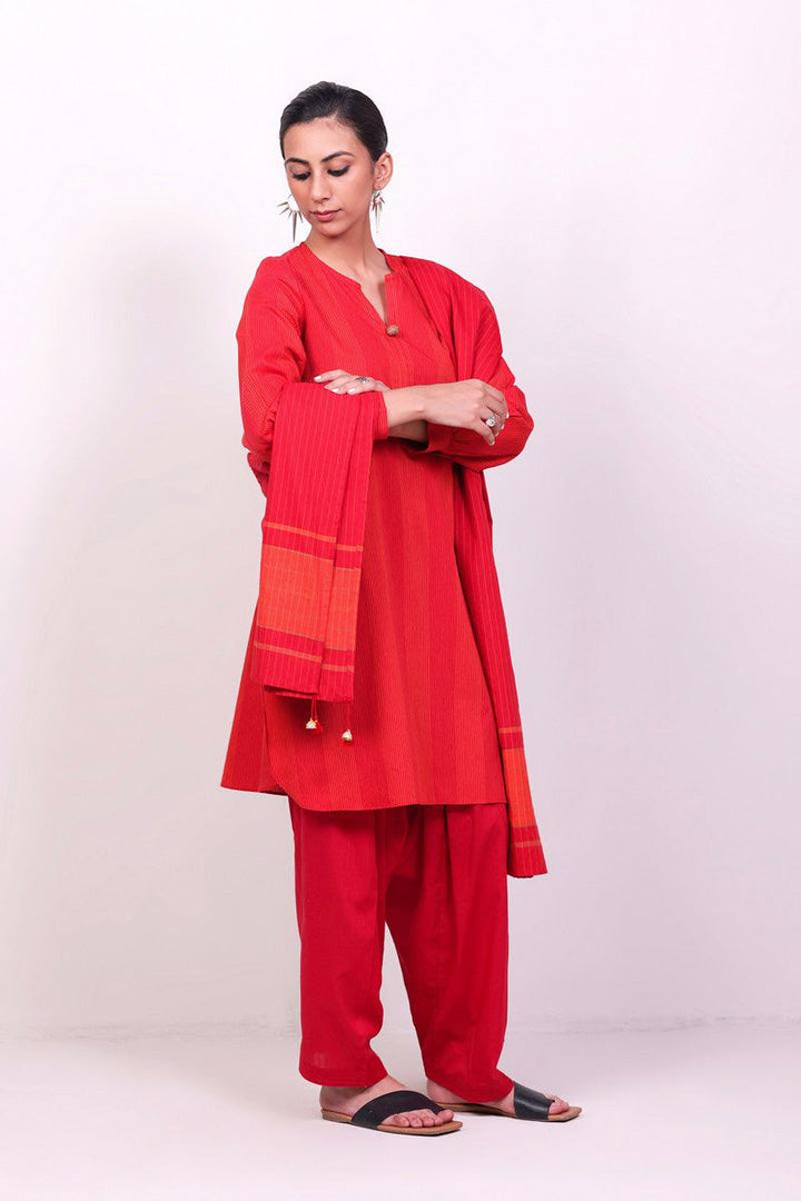 Generation - Terz Printed Suit - Red - Studio by TCS
