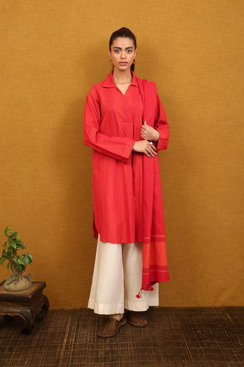 Generation - 2- Piece Terz Set - Red - Studio by TCS