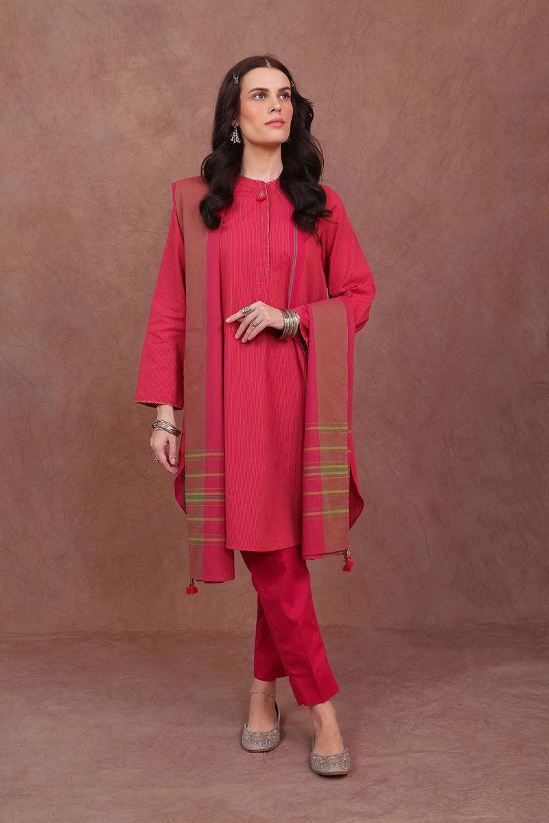 Generation - Terz Printed Suit - Pink - Studio by TCS