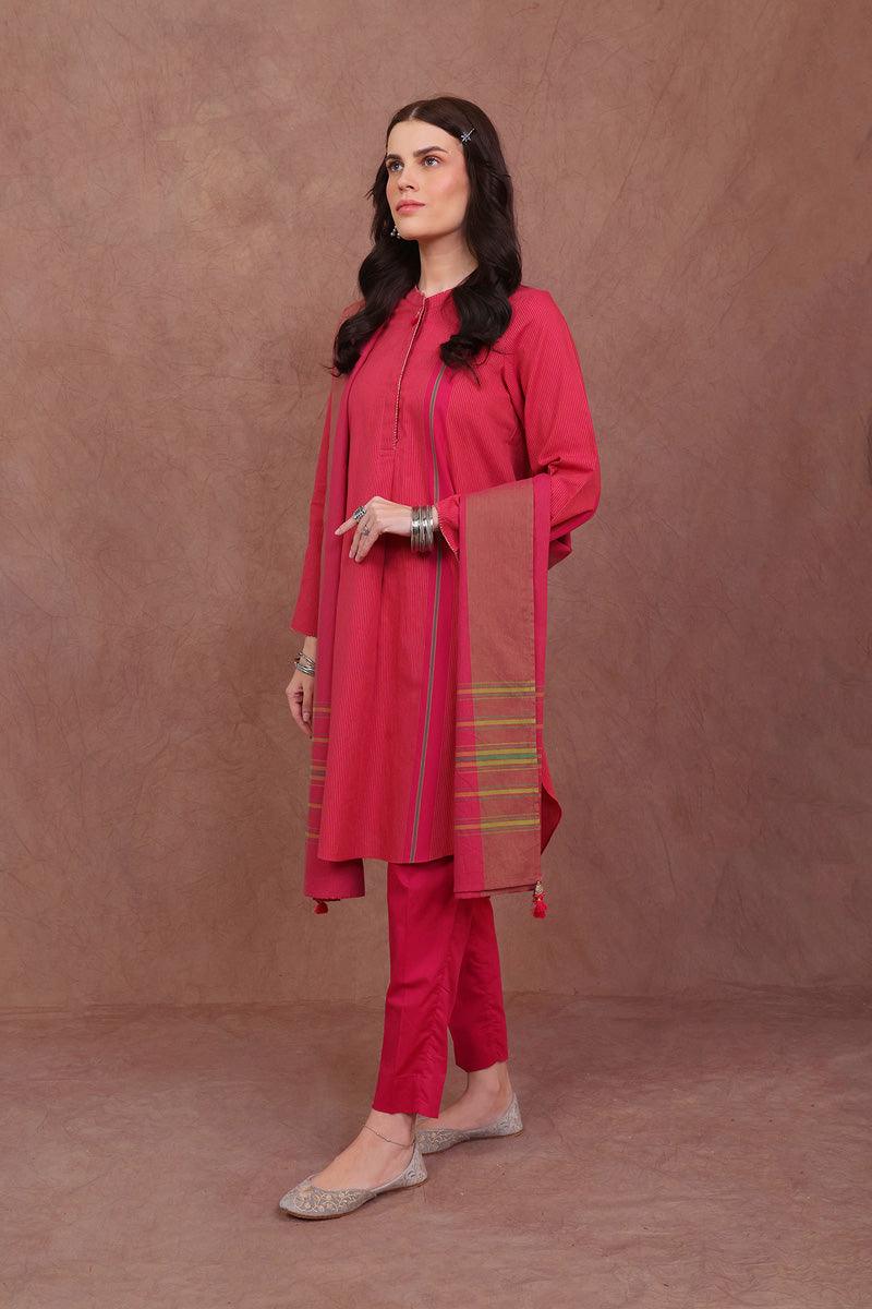 Generation - Terz Printed Suit - Pink - Studio by TCS