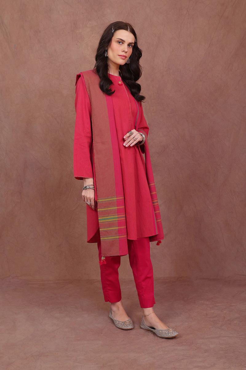 Generation - Terz Printed Suit - Pink - Studio by TCS