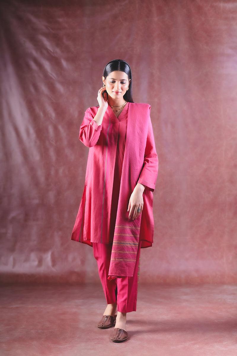 Generation - Terz Printed Suit - Pink - Studio by TCS