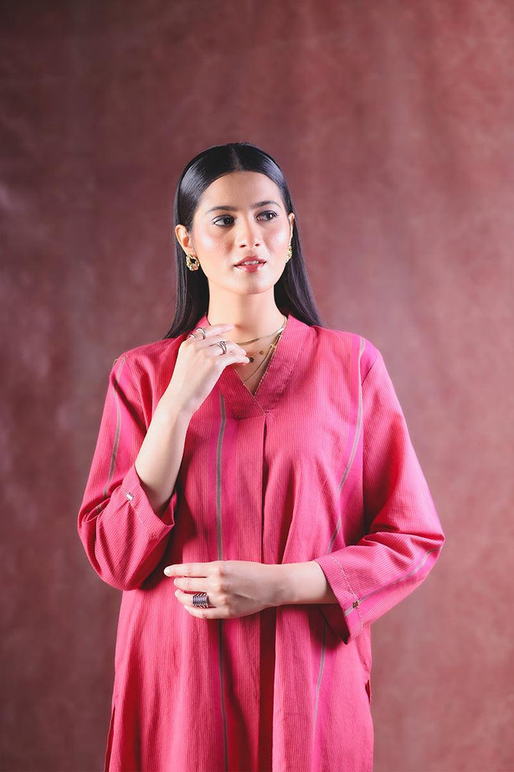 Generation - Terz Printed Suit - Pink - Studio by TCS
