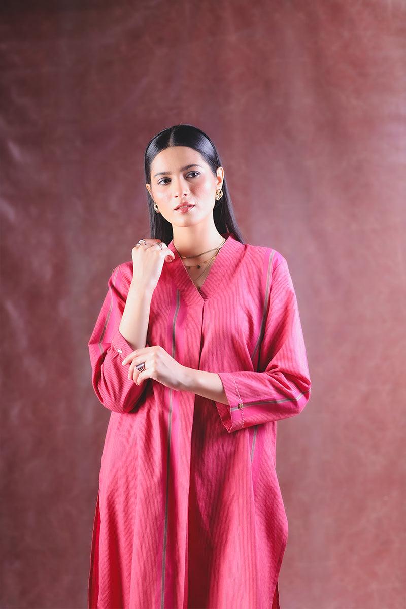 Generation - Terz Printed Suit - Pink - Studio by TCS
