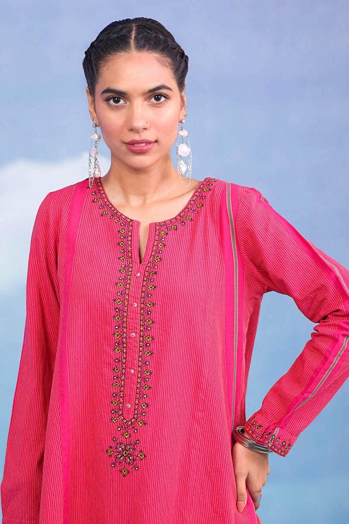 Generation - Terz Embroidered Suit - Pink - Studio by TCS