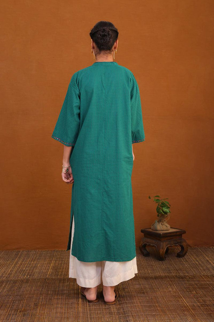 Generation - Terz Embroidered Shirt - Green - Studio by TCS